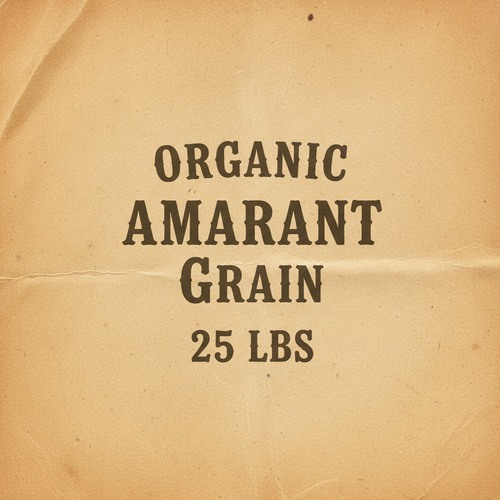 Organic Amaranth Grain 25 LBS