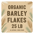 Organic Barley Flakes 25#