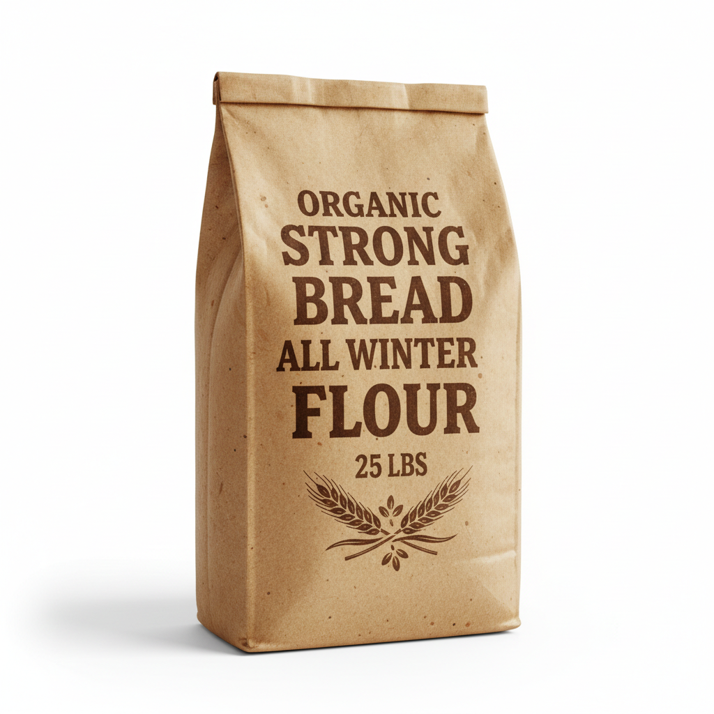Organic Strong Bread All Winter Flour 25 LBS